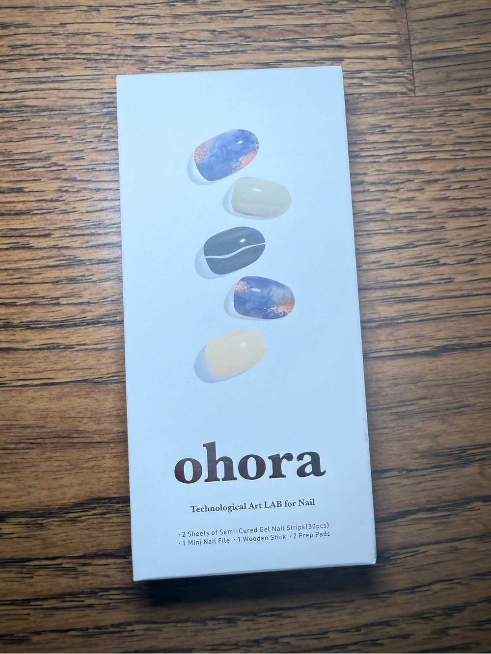 ohora n mirinae semi cured gel nail strips